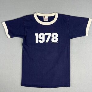 VTG Duran Duran Late Bar Anniversary T Shirt Fits S Ringer Astronaut Tour Band